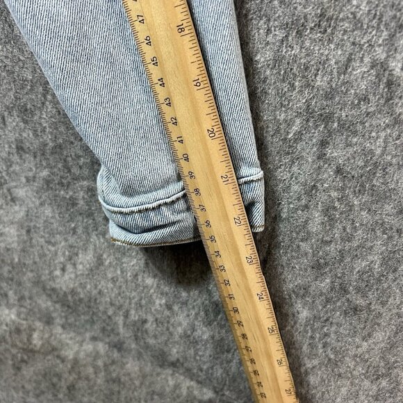 Sky And Sparrow Denim Jacket Womens‎ Medium Blue Light Wash Button Up - Picture 6 of 8